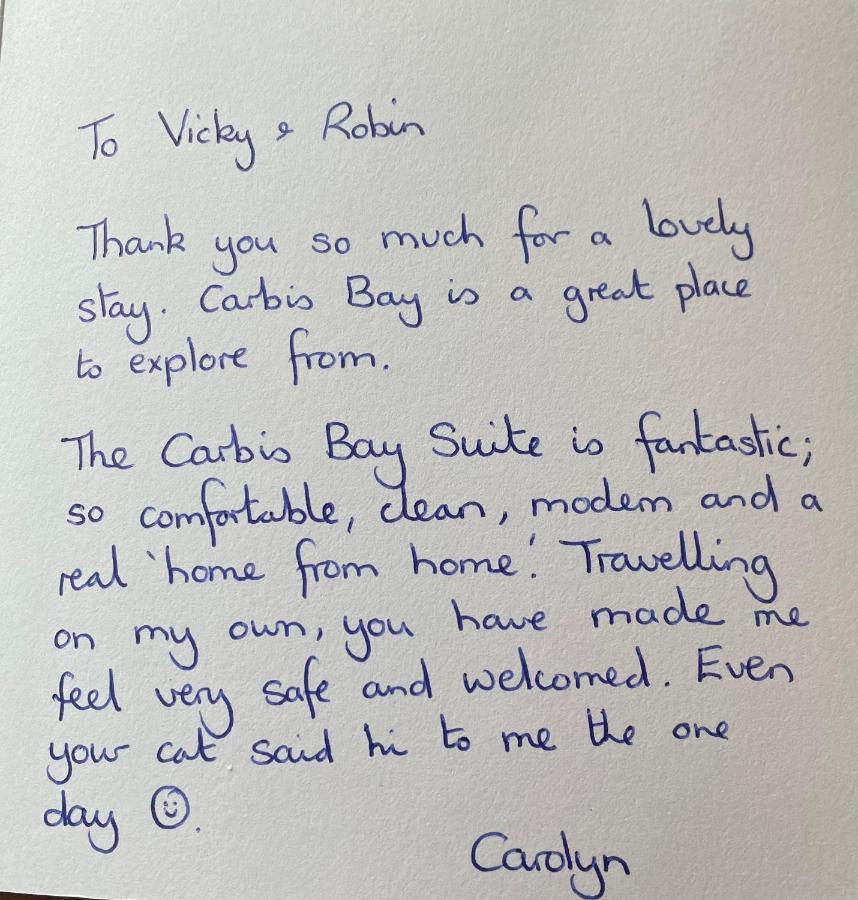 Carbis Bay Suite, Carbis Bay, St Ives, Free Parking, Near Beach المظهر الخارجي الصورة